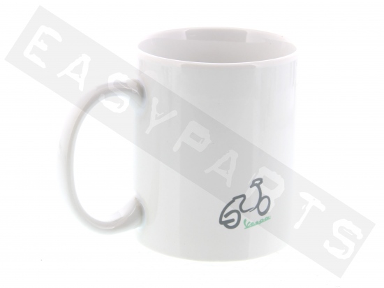 Mug  Ceramica Logo Vespa 70?Color White